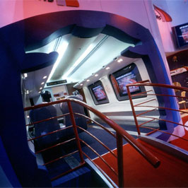 Virgin train exhibition stand by 2LK Design